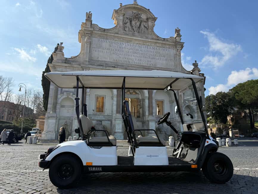 Rome: Guided Golf Cart Tour - Key things I think you will really like