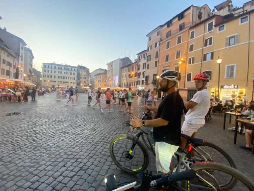 Rome :guided night e-bike tour with typical ice-cream - Price value: what $68 gets you for a 3 hour night hit