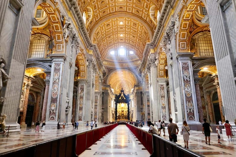 Rome: Guided Tour of St. Peter's Basilica, Grottoes & Square - Key things to know before you go
