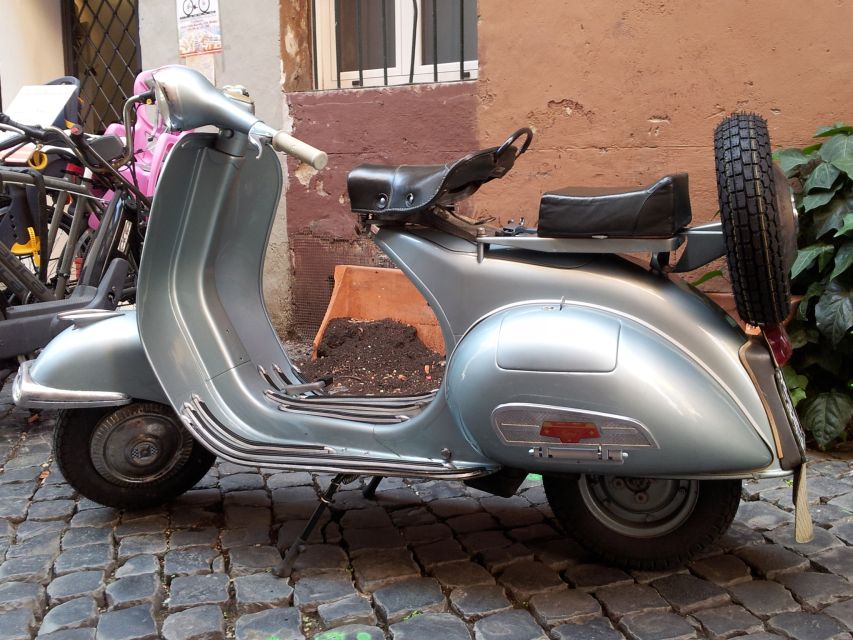 Rome: Half-Day Tour by Vespa with Driver - Ancient Rome Views: Circus Maximus, Roman Forum Area, Colosseum