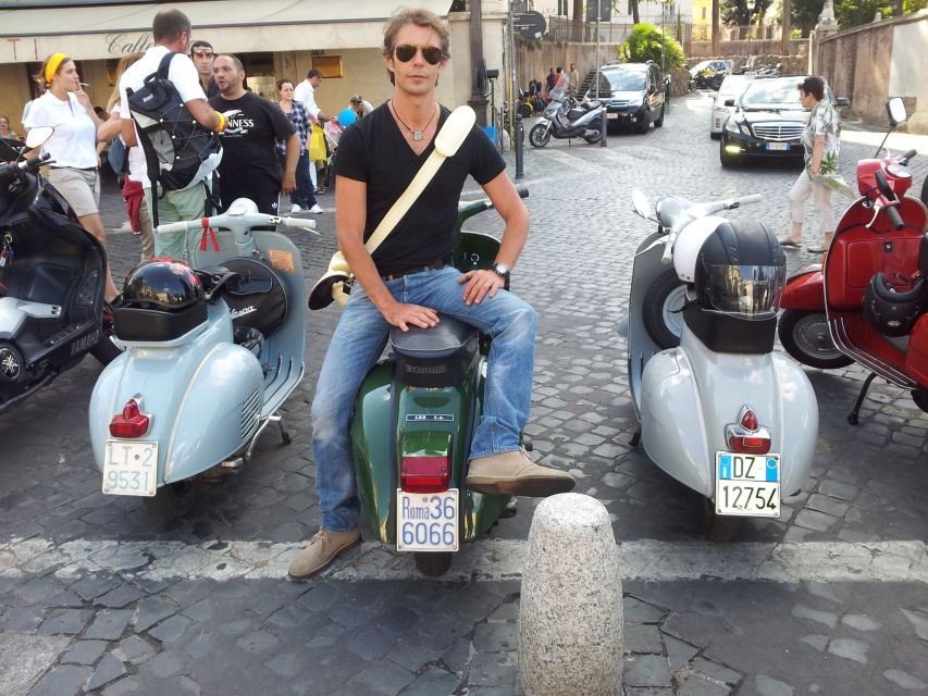 Rome: Half-Day Tour by Vespa with Driver - The 3-Hour Flow: From Meeting Point to Roman Highlights