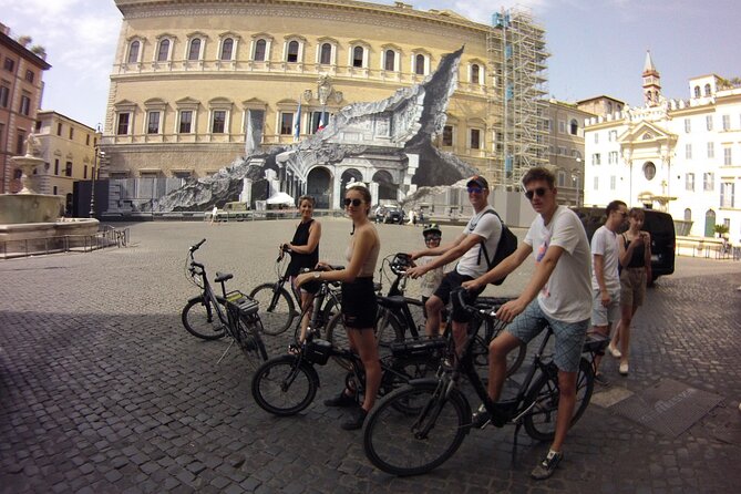 Rome Highlights by E-Bicycle Small group - Roman Forum crossing to Trajan Market views: the best kind of wow