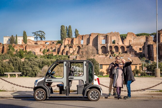 Rome Highlights by Golf Cart Private Tour - Colonna Traiana to Forum of Augustus: Rome’s Stone Storytelling