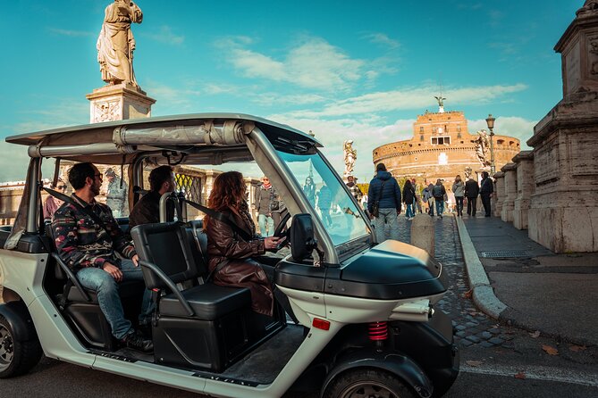 Rome Highlights by Golf Cart Private Tour - Colosseum and Palatine Hill: The Best Vantage Points Without Overcommitting