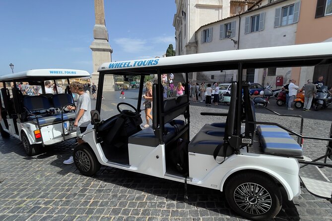 Rome Highlights City Tour by Golf Cart with Gelato - Piazza del Colosseo: the Colosseum without the site ticket