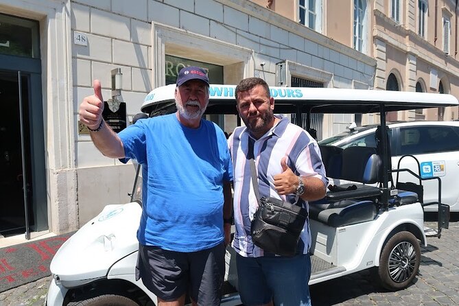Rome Highlights City Tour by Golf Cart with Gelato - Piazza Venezia and the Trajan vibe: big power, big symbols