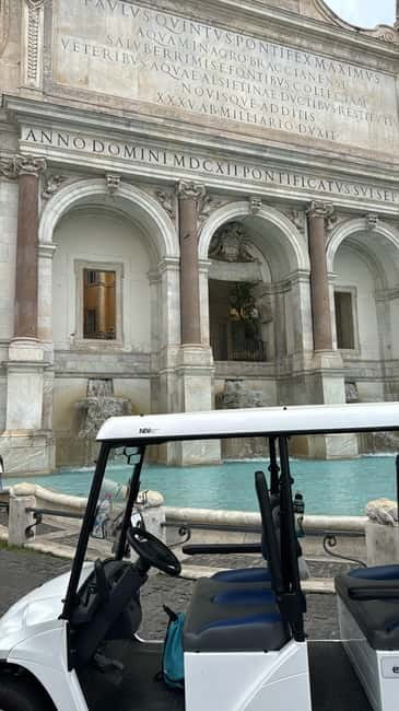 Highlights Golf Cart Tour with Pizza Snack & Gelato