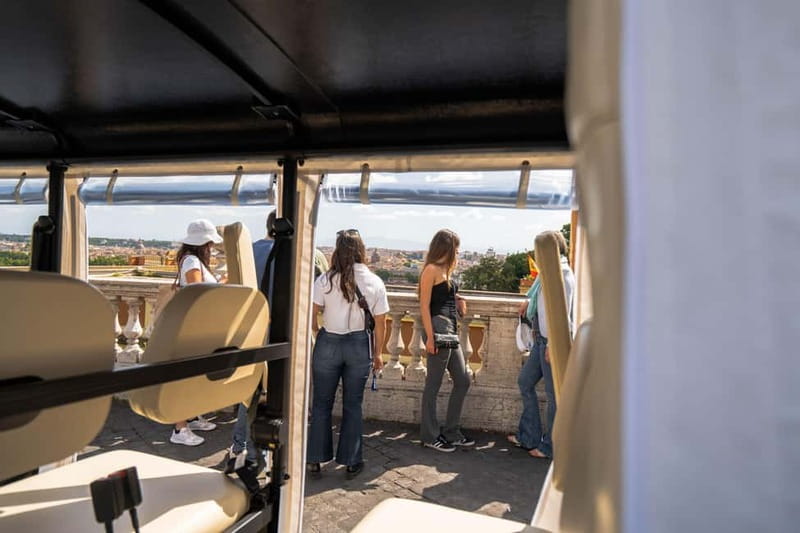 Rome: Highlights Tour in Golf Cart - Rione Monti Pass-By: Neighborhood Color Without the Time Sink
