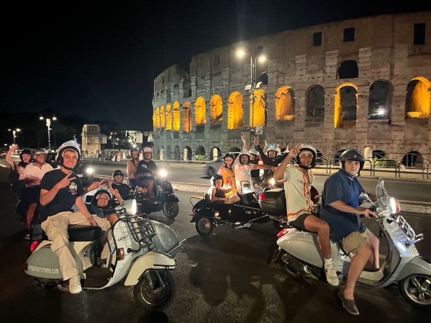Rome: Highlights Vespa Sidecar Tour with Coffee and Gelato - Key things to know before you go