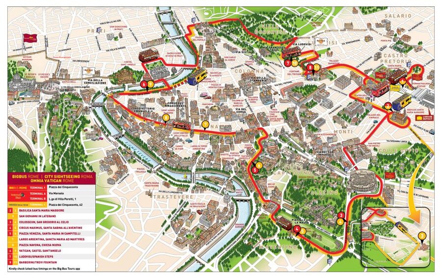 Rome: Hop-On Hop-Off Bus and Optional Cruise Port Transfer - Quick tips to make it feel smoother