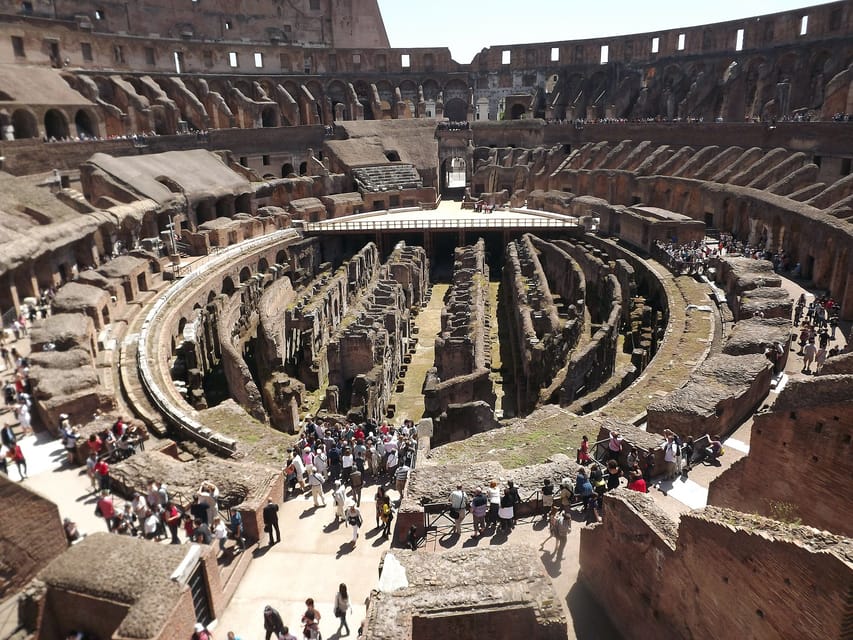 Rome: Hop-on Hop-off Bus Tour and Colosseum Experience - Entering the Colosseum your own way, two levels and all