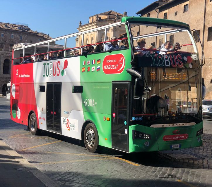 Rome: Hop-On Hop-Off Open-Top Bus City Tour - Key things to know before you ride