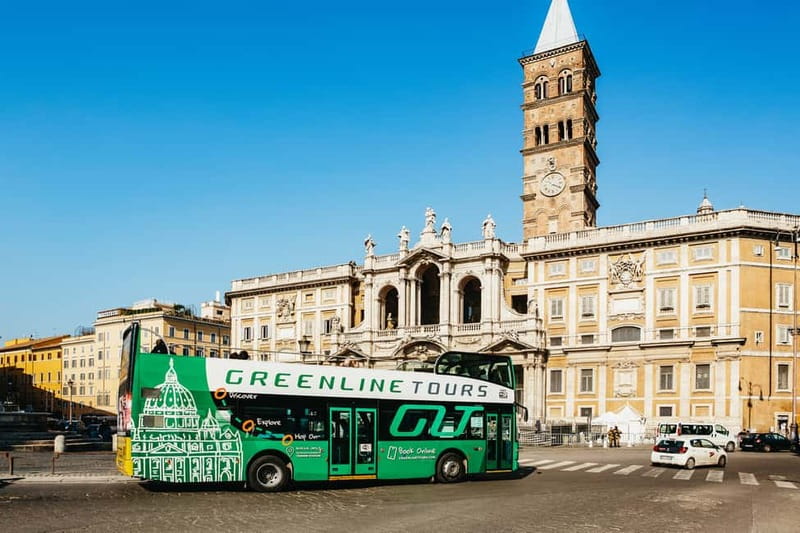 Rome:Hop-On Hop-Off Panoramic Open Bus Ticket 3 Circuits x 1 - First Stop: Piazza dei Cinquecento and Getting Your Bearings Fast