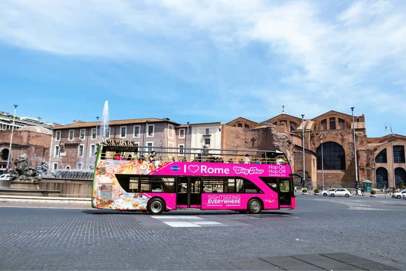 Rome: Hop-on Hop-off Sightseeing Bus Tour with Audioguide - Stop 4: Circus Maximus and Mouth of Truth (Via del Circo Massimo) for the Fun Side Trip