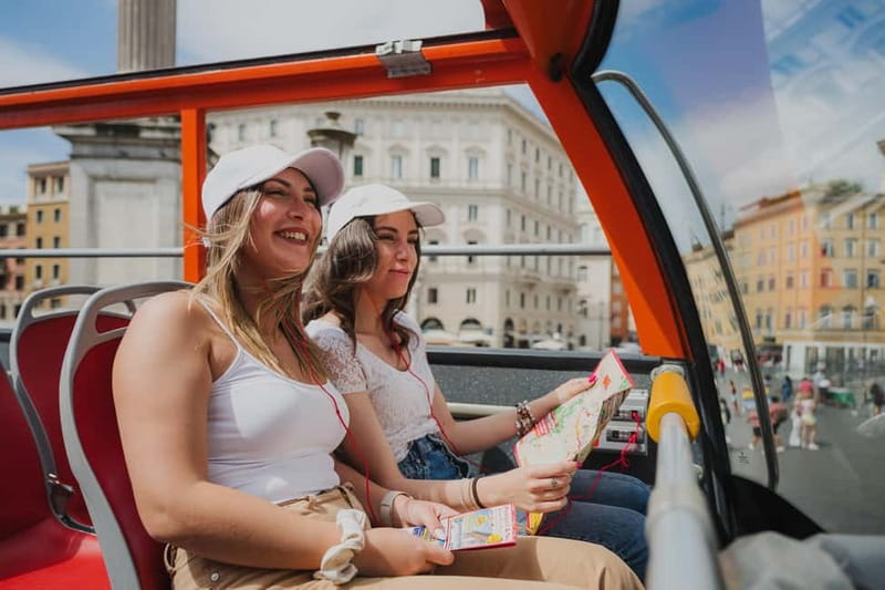 Rome Hop On Hop Off Tour from Civitavecchia by Train - Audio commentary and the free walking tour app: get more from the same time