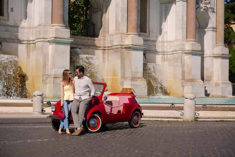 Rome in a Fiat Jolly: Exclusive Vintage Ride & Photo Tour - A Vintage Fiat Jolly Photo Tour That Feels Like La Dolce Vita