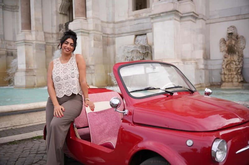 Rome in a Fiat Jolly: Exclusive Vintage Ride & Photo Tour - Janiculum Hill: Where the Views Keep Doing the Work
