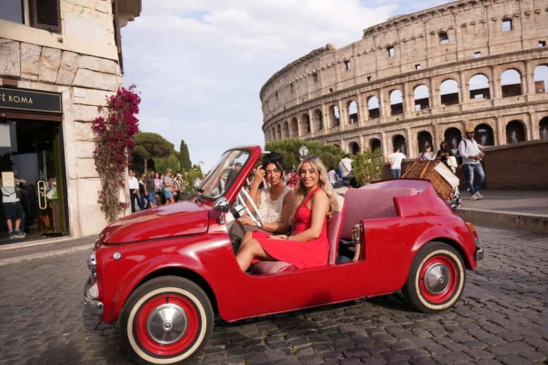 Rome in a Fiat Jolly: Exclusive Vintage Ride & Photo Tour - Where You Meet the Fiat Jolly (And Why It Matters)