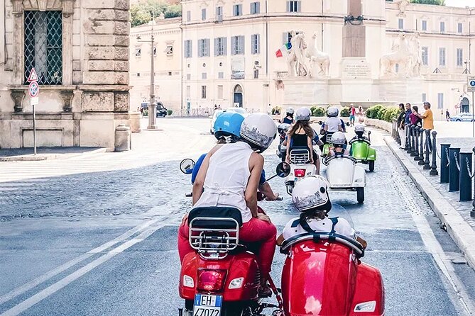 Rome Morning Vespa Sidecar Tour in Rome with Cappuccino - Stop 2: Quirinale Palace on Monte Cavallo