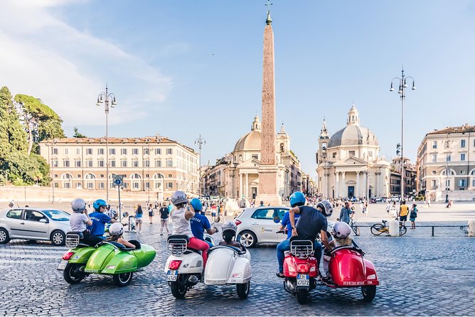 Rome Morning Vespa Sidecar Tour in Rome with Cappuccino - Stop 3: Trevi Fountain, the Size, the Story, the Photos