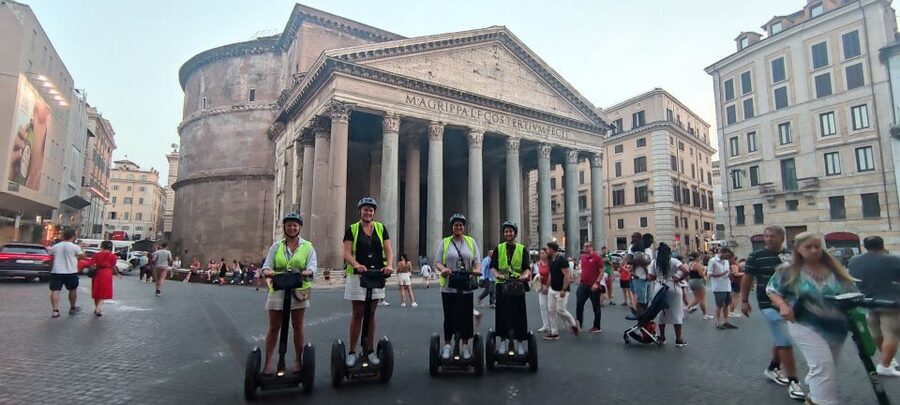 Rome: Night Segway Tour - Largo di Torre Argentina: Small Space, Big Historical Shock