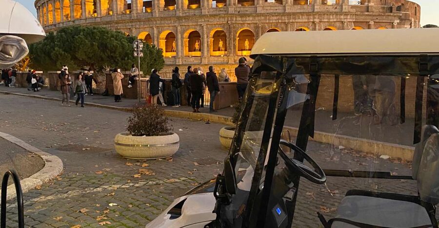 Rome: Night Tour by Golf Cart with Italian Dinner and Gelato - Key things to know before you go