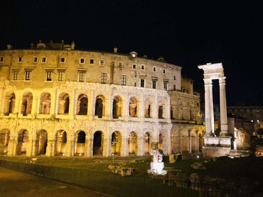 Rome: Nighttime Private Sightseeing Tour - Your Private Night Drive: Pickup, Vehicle, and Comfort