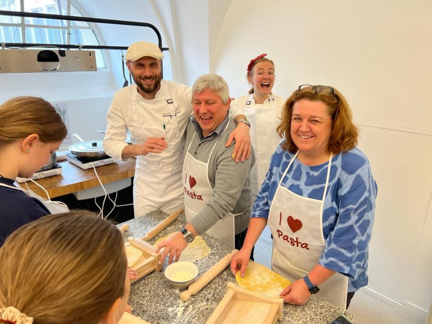 Rome: Pasta Making Class with Wine, Limoncello, and Dessert - Wine, limoncello, and dessert, the dinner part done right