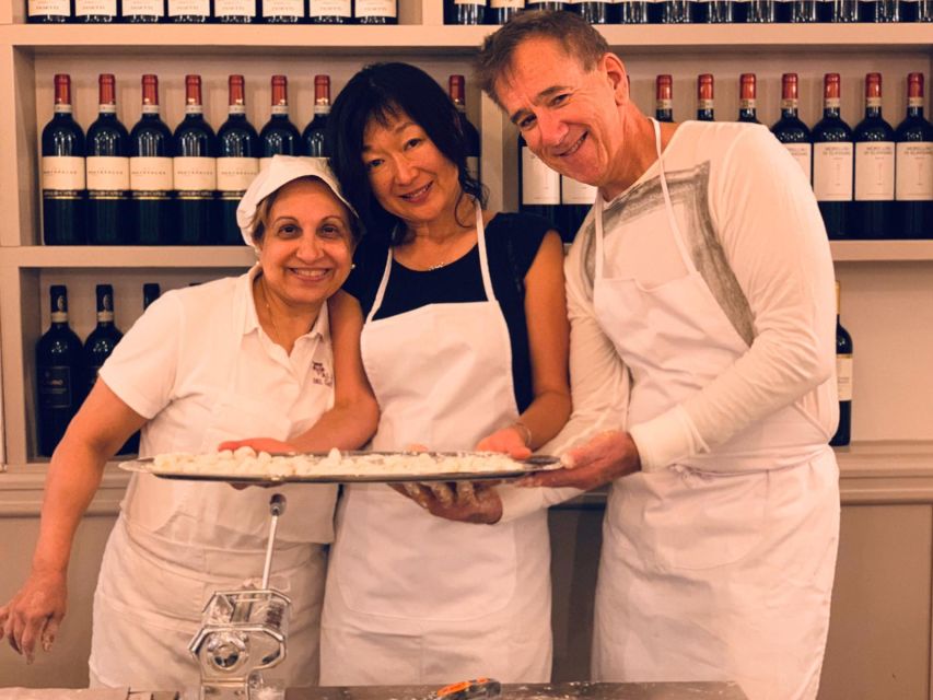 Rome: Pasta & Tiramisu Class with Free Flowing Fine Wine - Price and value at about $46 for 3 to 4 hours