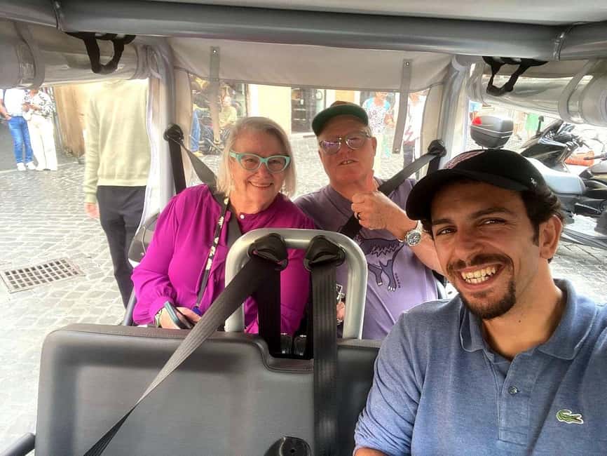 Rome: Private Golf Cart tour with a Local Guide - Quick Hits You Will Feel Right Away