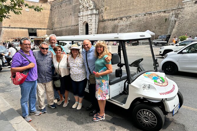 Rome: Private/Group 4 Hours Golf Cart SightseeingTour - Getting Started at Piazza della Trinità dei Monti (and Easy Downtown Pickup)