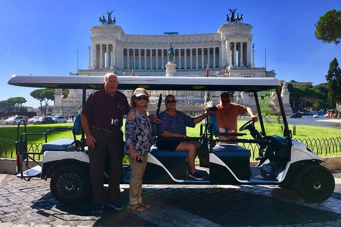 Rome: Private/Group 4 Hours Golf Cart SightseeingTour - Trevi Fountain for 30 Minutes: What to Do With the Extra Time