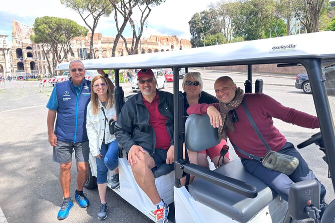 Rome: Private/Group 4 Hours Golf Cart SightseeingTour - Colosseum Views, Circus Maximus, and Palatine Hill: The Panoramas That Sell the Tour
