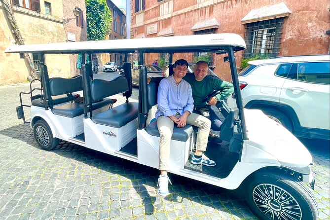 Rome: Private/Group 4 Hours Golf Cart SightseeingTour - Via Giulia and the “Old Rome” Courtyards