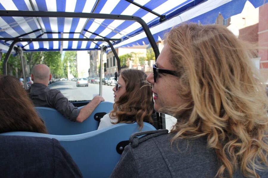 Rome: Private Guided City Highlights Tour by Golf Cart - Driving through Piazza Barberini, Piazza Colonna, and Piazza Venezia