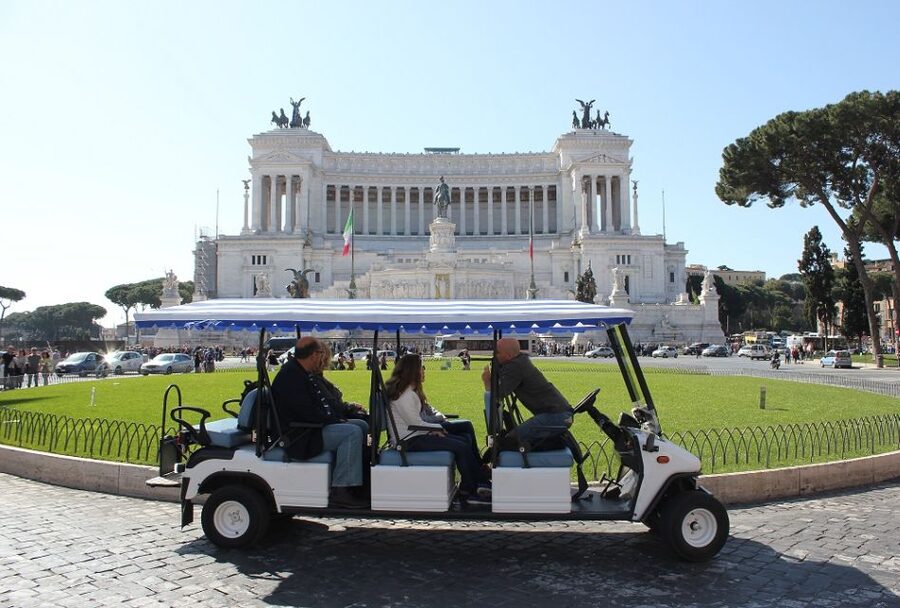 Rome: Private Guided City Highlights Tour by Golf Cart - Transportation comfort, safety, and what to wear