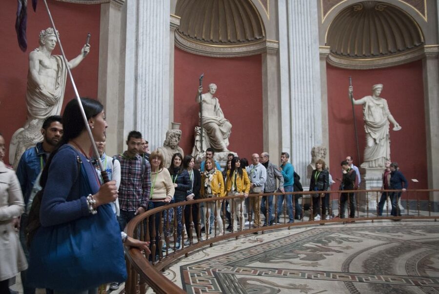 Rome: Skip the line Vatican Museums & Sistine Chapel Tour - Gallery of Tapestries, where the big ideas show up as scenes