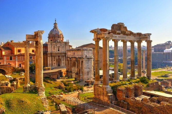 Rome Small-Group Shared Tour from Civitavecchia: 8 People Max - Roman Forum and Piazza Venezia: where the tour turns historical