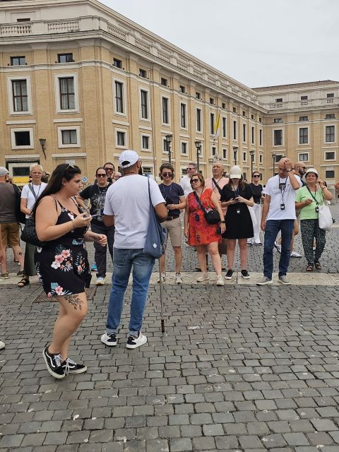 Rome: St. Peter's Basilica and Papal Tombs Guided Tour - St. Peter’s Square: Bernini’s design and the obelisk you cannot miss