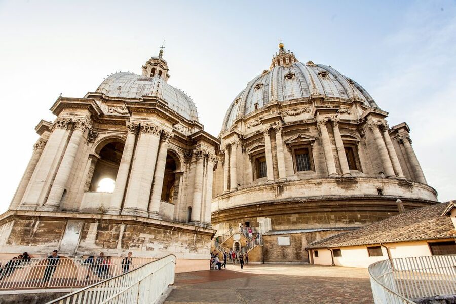 Rome: St. Peter's Basilica & Dome Entry Ticket & Audio Tour - The climb: narrow stairs, tight turns, and those pause-friendly ledges