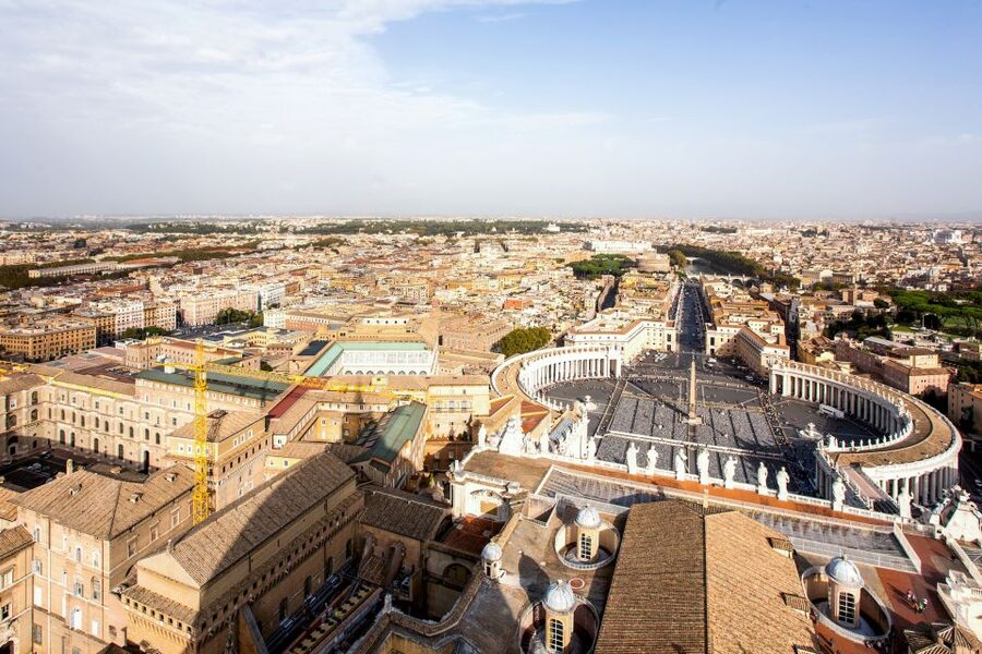 Rome: St. Peter's Basilica & Dome Entry Ticket & Audio Tour - Papal tombs and what the pavement is telling you