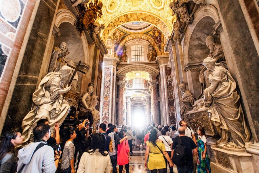 Rome: St. Peter's Basilica & Dome Entry Ticket & Audio Tour - The audio experience: self-guided pacing with the right expectations