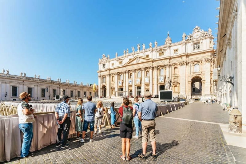 Rome: St. Peter's Basilica, Papal Tombs, and Dome Climb Tour - St. Peter’s Tomb and the 4th-Century Basilica Walls