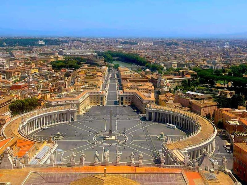 Rome: St. Peter's Basilica & Papal Tombs Tour with Dome - St. Peter’s Square: The “big picture” you will finally understand