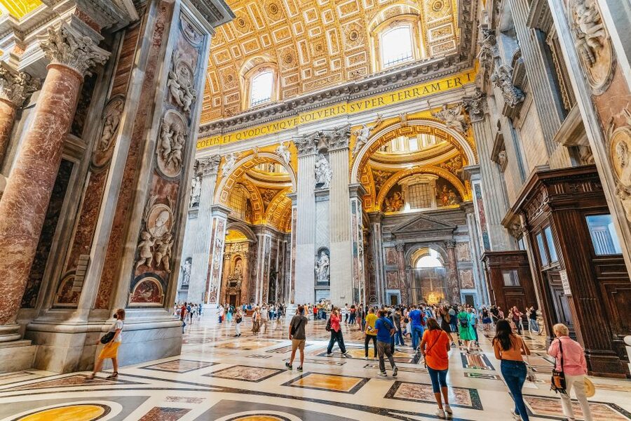 Rome: St. Peter's Basilica, Square and Grottoes Guided Tour - Key things you should notice on this tour