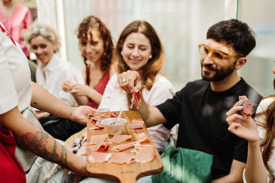 Rome: Testaccio Food & Market Tour with Pasta & Wine - Inside Macelleria Box 38 and the Testaccio Market Tastings