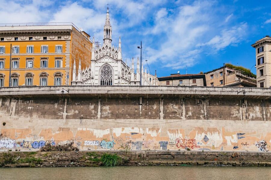 Rome: Tiber River Urban Rafting Tour with Roman Pizza - Ponte Garibaldi Rapids: Where the Tour Turns Fun-Serious