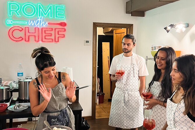 Rome Tipsy Cooking Class: Make Pasta and Mix 3 Spritz Cocktails - Diet Rules in Plain English (Gluten, Vegan, Lactose)