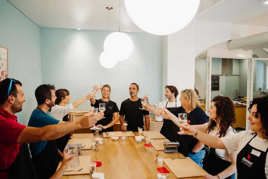 Rome: Traditional Pasta Making Class with Wine & Gelato - Private or shared: choose the vibe that fits your travel style