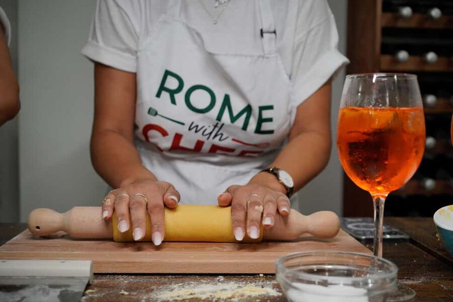 Rome: Traditional Pasta with Cocktails Cooking Class - Vegetarian Options, But Know the Dietary Limits Up Front